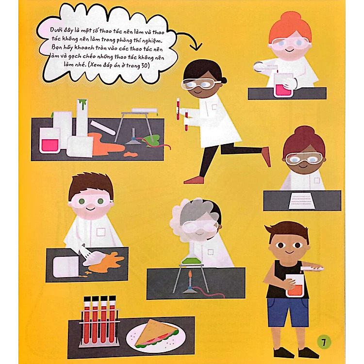 Sách Stem Quanh Em - Hóa Học Siêu Kỳ Diệu