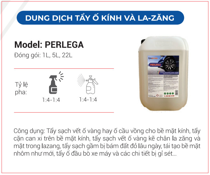 DUNG DỊCH LÀM SẠCH LAZANG PERLEGA- 5 LÍT