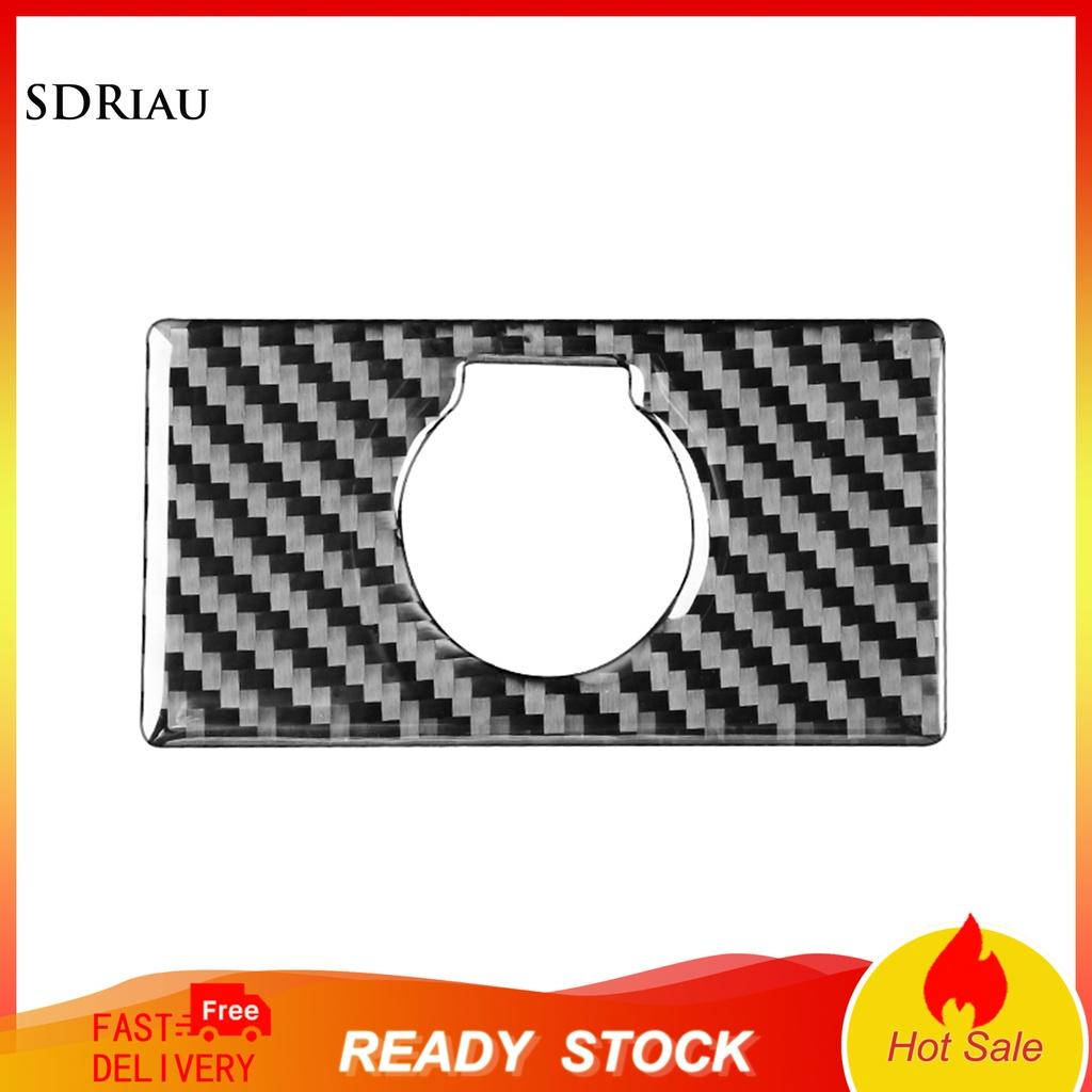 Viền Dán Bảng Điều Khiển Xe Hơi Bằng Sợi Carbon Chống Mài Mòn Dễ Lắp Đặt