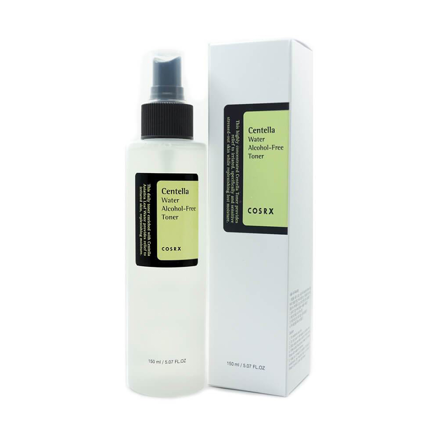 Nước Hoa Hồng Giảm Mụn, Phục Hồi Da Chiết Xuất Từ Rau Má COSRX Centella Water Alcohol-Free Toner 150ml