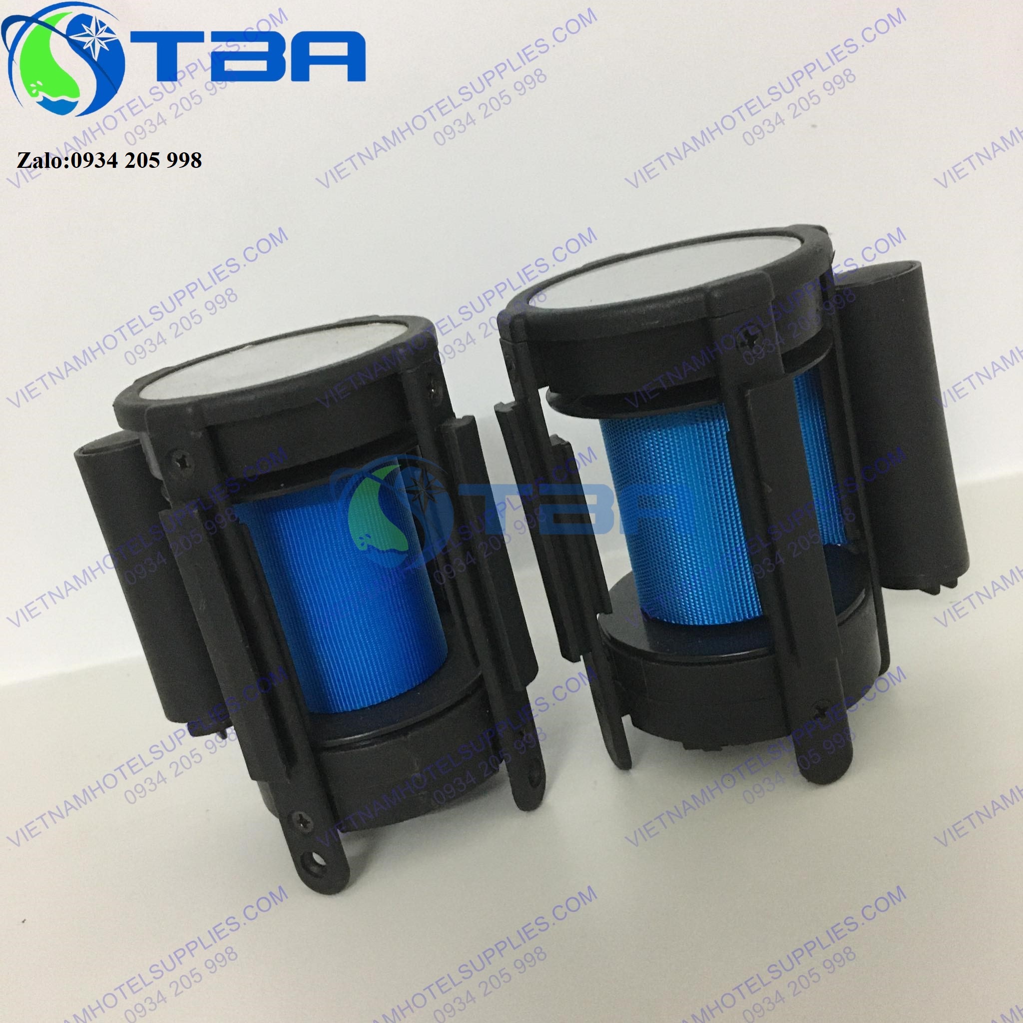 Dây căng 2m màu xanh dương cho trụ chắn inox nhập khẩu cao cấp