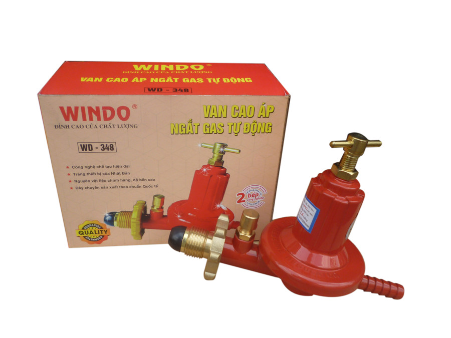 Van gas cao áp cao cấp WINDO dùng cho bếp công nghiệp - Hàng chính hãng