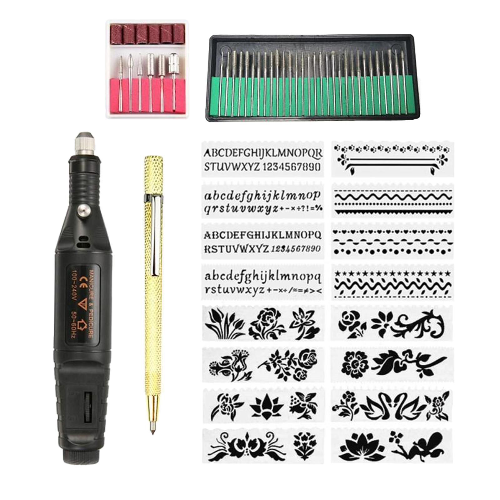 Mini Engraving Tool Corded Variable Speed Engraver Pen Polishing DIY
