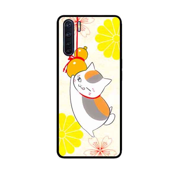 Ốp Lưng in cho Oppo A91 Mẫu Mèo May Mắn 2 - Hàng Chính Hãng