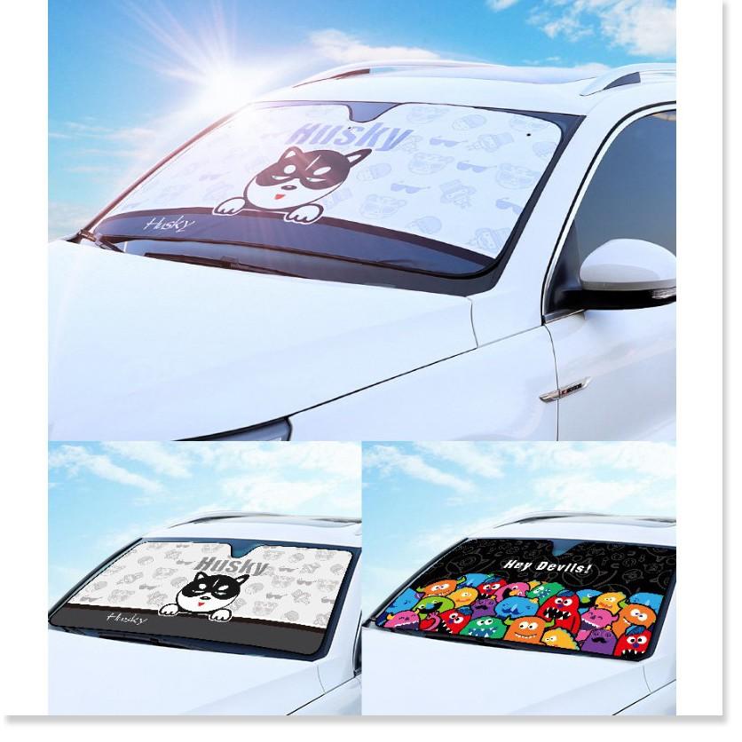 Tấm chống nóng 5 lớp cửa sau ô tô hình Husky Sedan và SUV - Gia Dụng SG