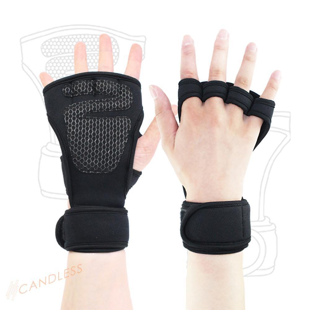 Găng Tay Hở Ngón Hỗ Trợ Nâng Tạ