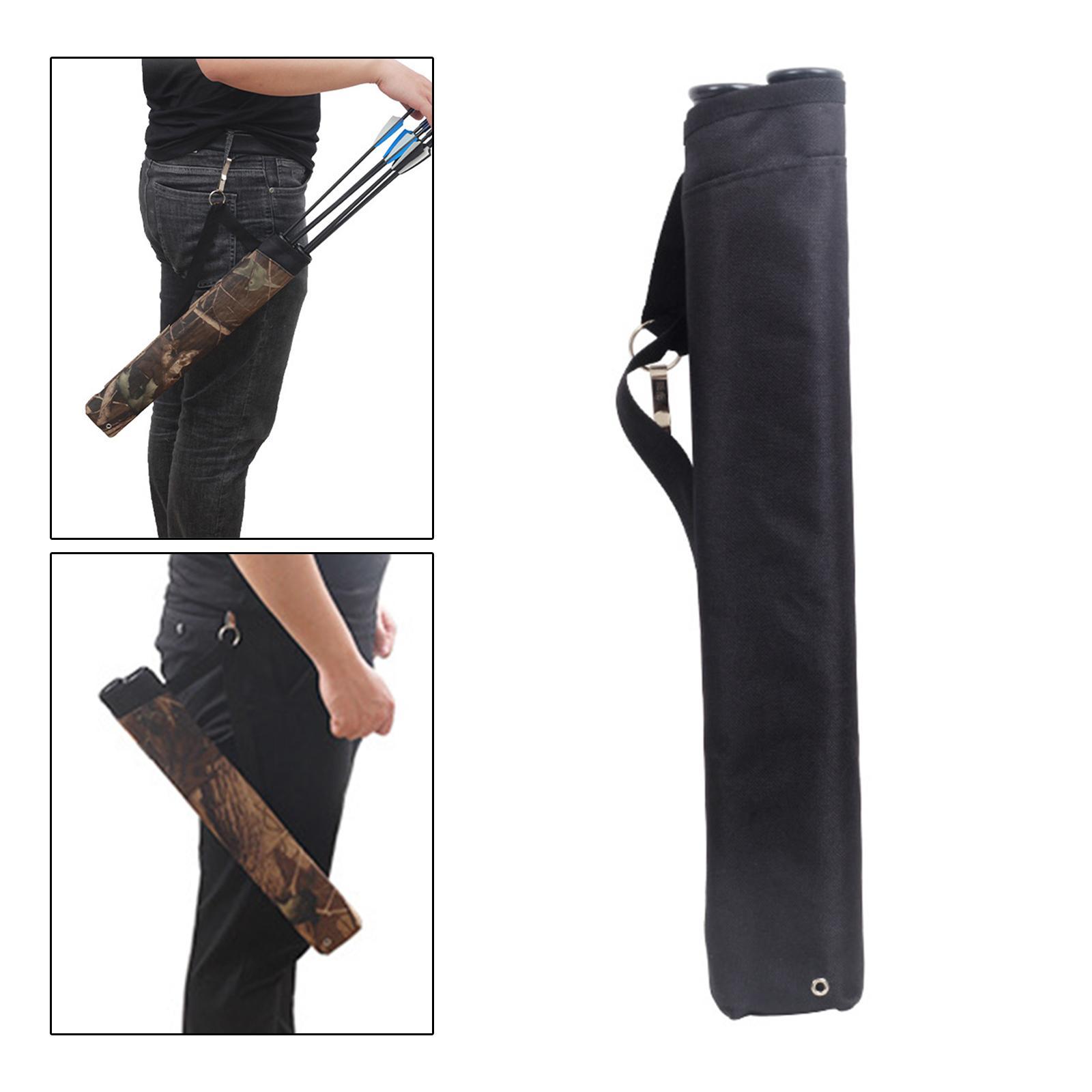 Lightweight Quiver Waist Bag 2 Tubes Back Teens Adults Practice