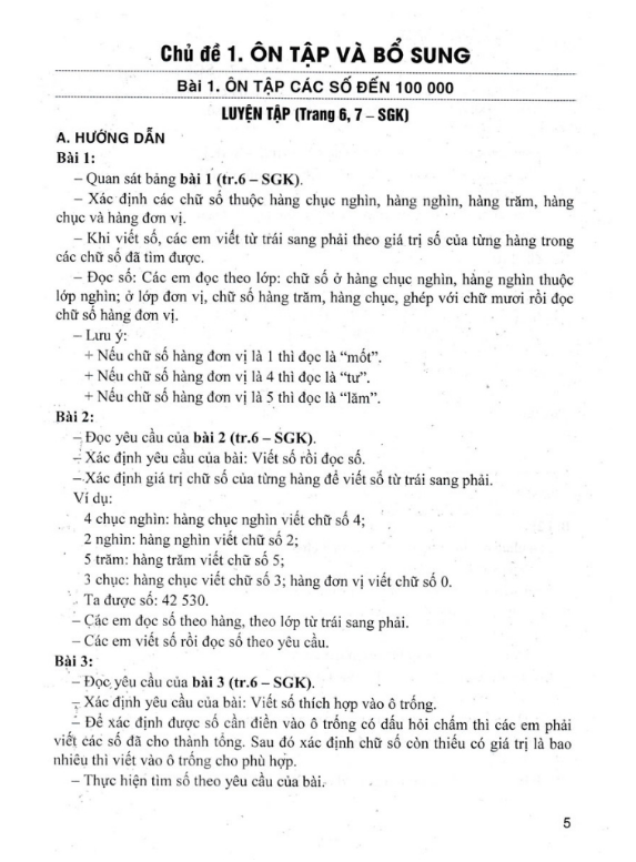 Sách - Bài Giảng Và Hướng Dẫn Học Toán Lớp 4 - Tập 1