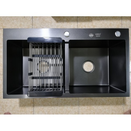 Chậu rửa chén 8245 nano bạc