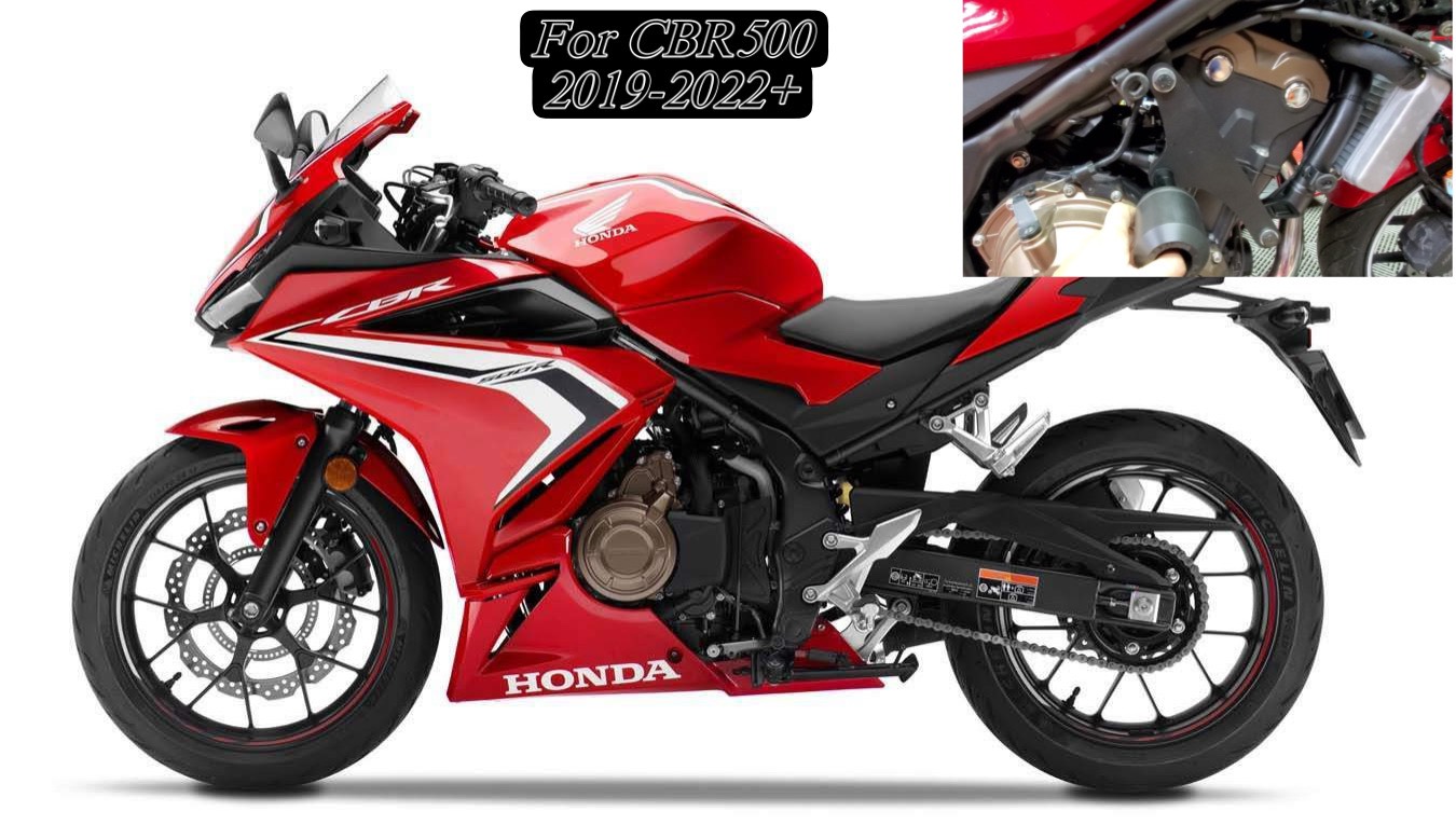 Chống đổ 2 điểm CBR500 2019-2022 bắt khung xe