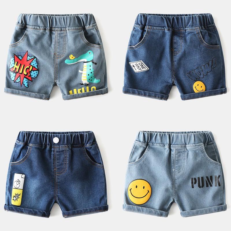 Quần jean cộc bé trai và bé gái size 90-130