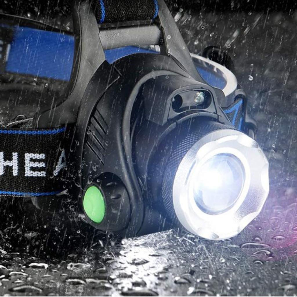 Flashlight LED Rechargeable Headlight Waterproof