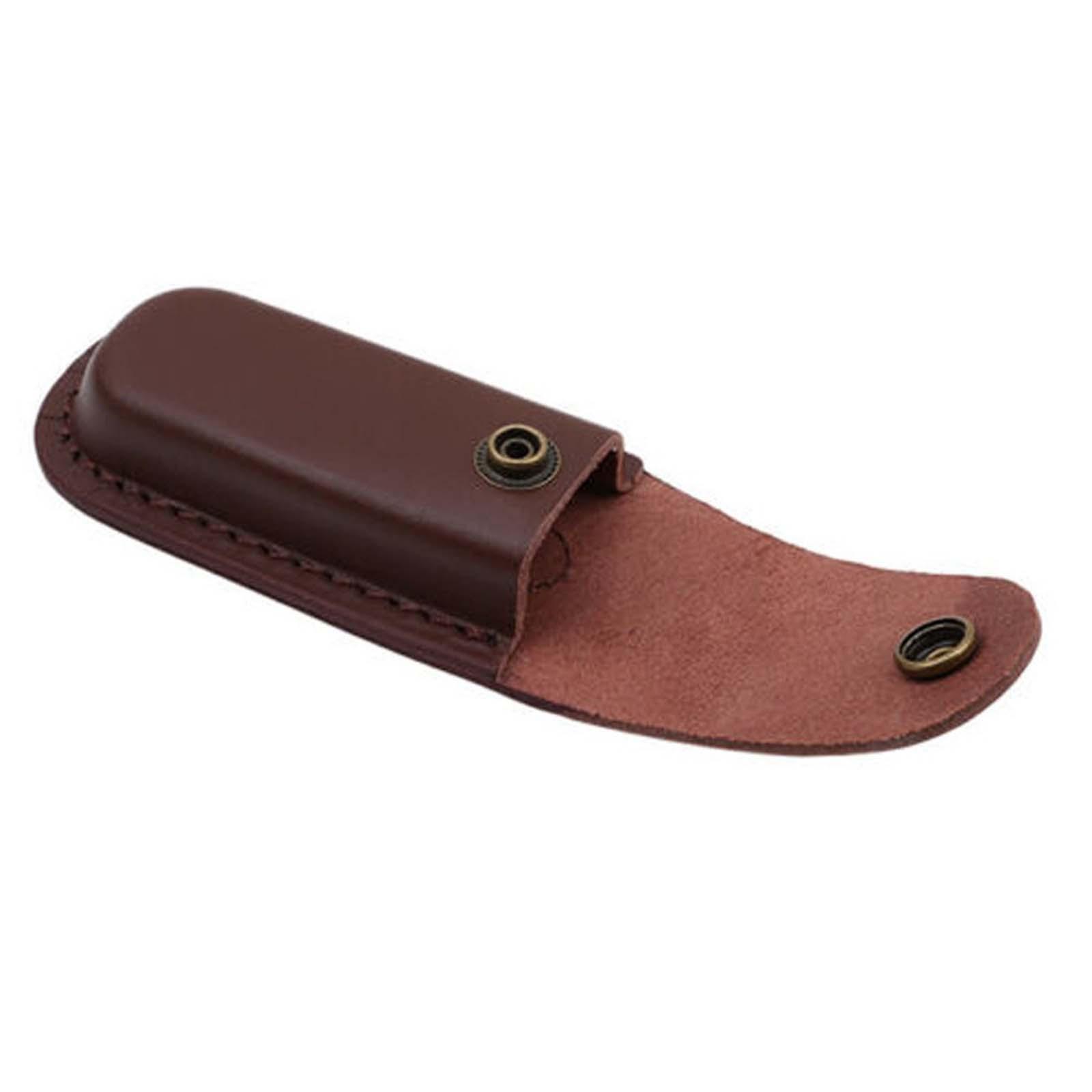 PU Leather Sheath Pocket Folding   Pouch Camping Outdoor Tool