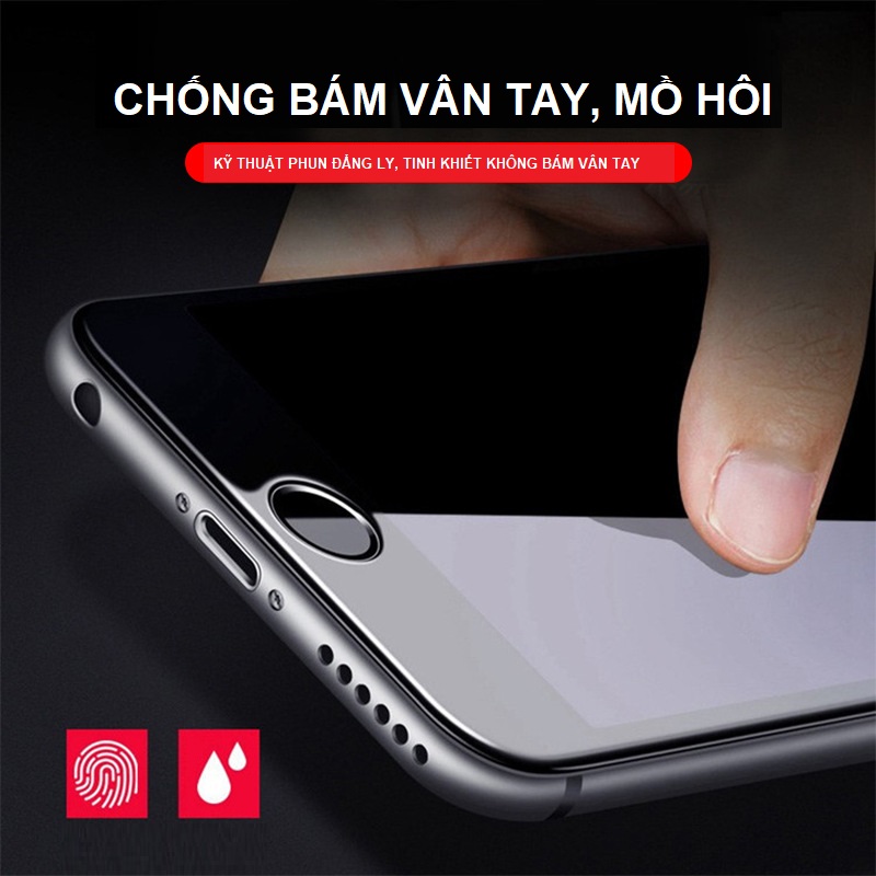 Miếng Dán Kính Cường Lực 9H Dành Cho Iphone XS Max. Bảo Vệ Màn Hình Chống Trày Xước, Chống Nước, Chống Rơi Vỡ