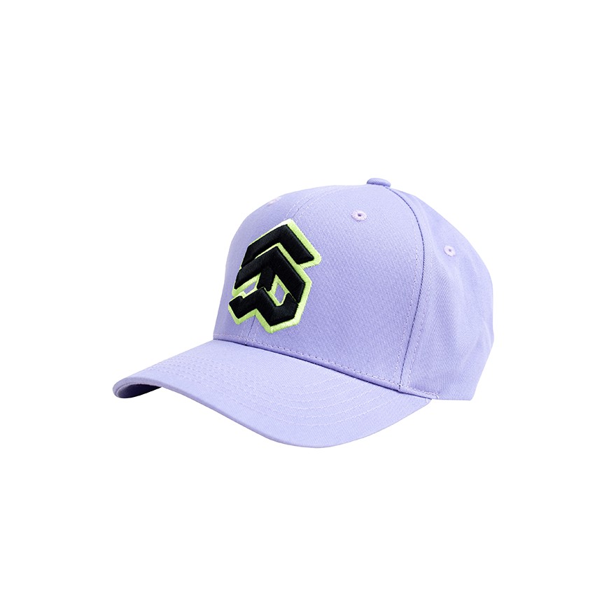 5THEWAY /stroke/ BIG LOGO BASEBALL CAP in PASTEL LILAC aka Nón Lưỡi Trai Tím