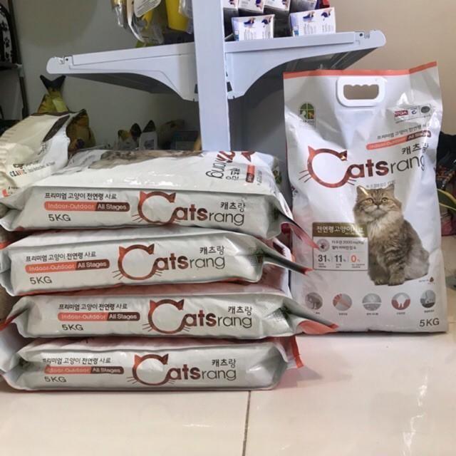 Thức Ăn Catsrang Hạt Khô Cho Mèo - Bao 5kg Tiết Kiệm, Bổ Sung Dưỡng Chất, Chống Búi Lông