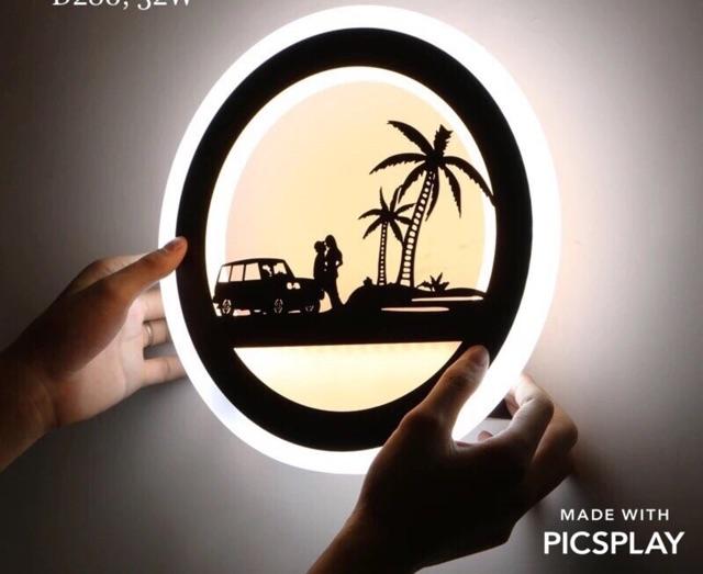 Đèn treo tường led