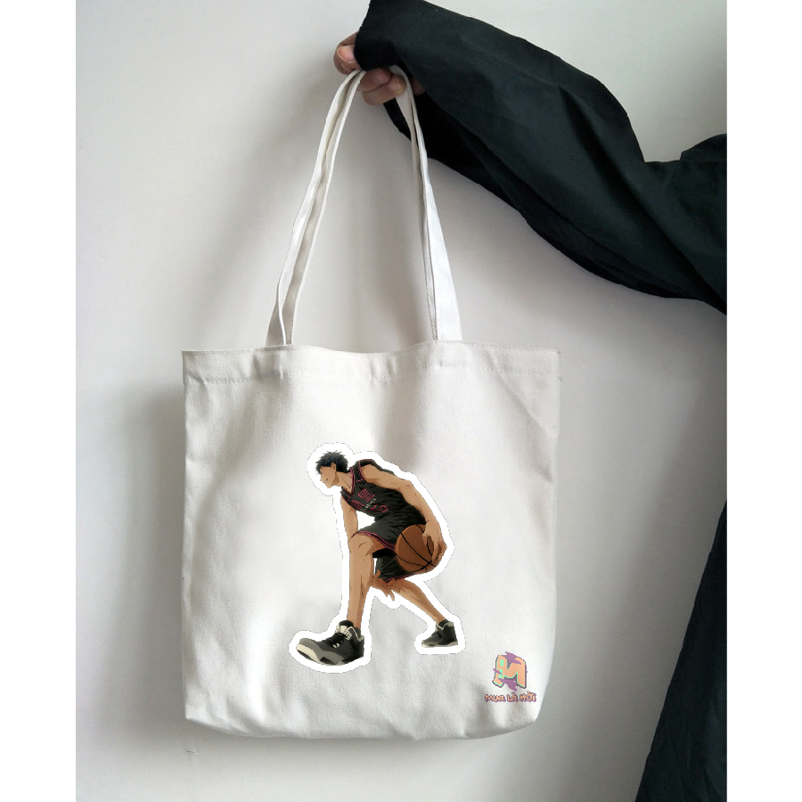 Túi Tote in hình chủ đề Kuroko No Basket - Tuyển Thủ Vô Hình