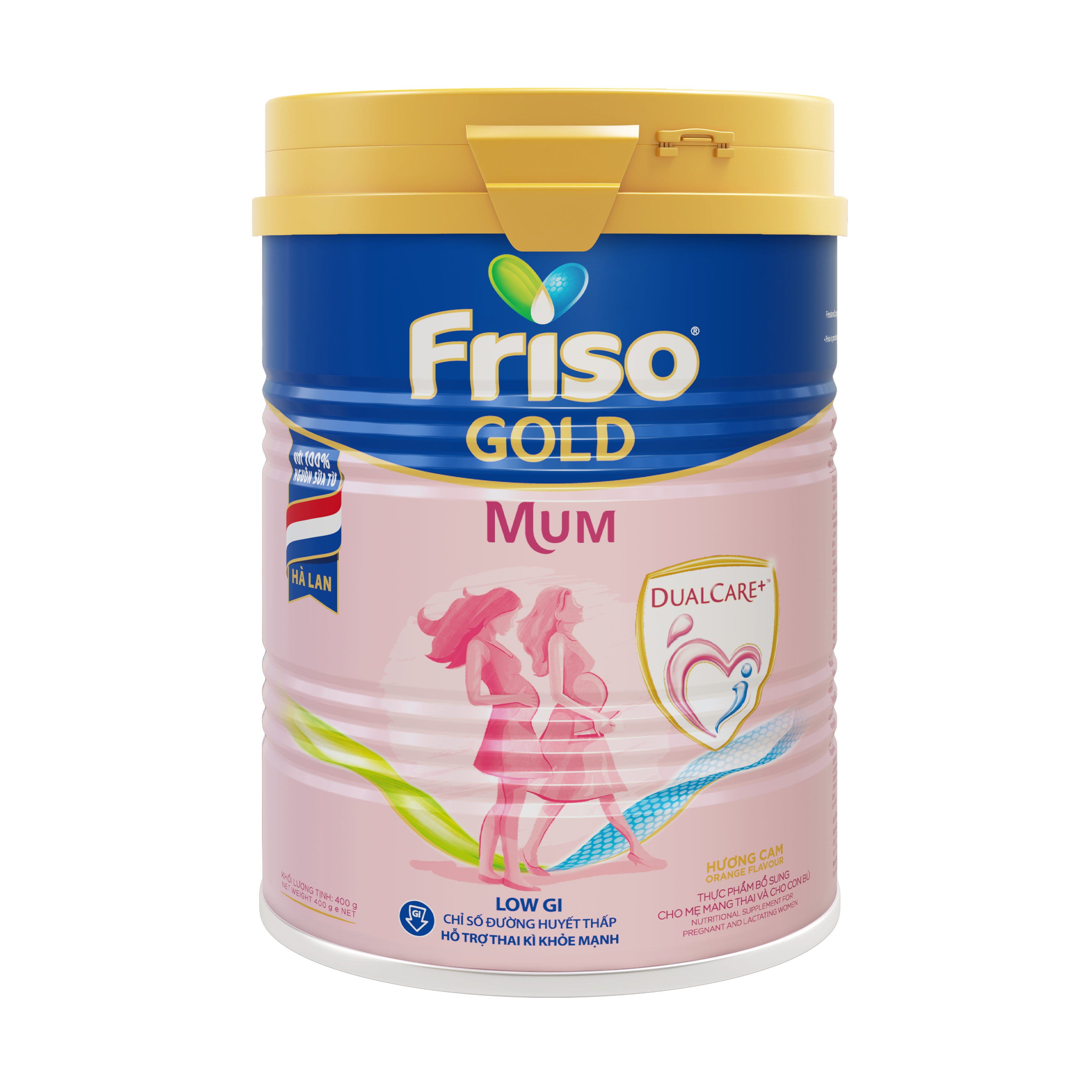 Sữa Bột Friso mum Gold Hương Cam (400g)