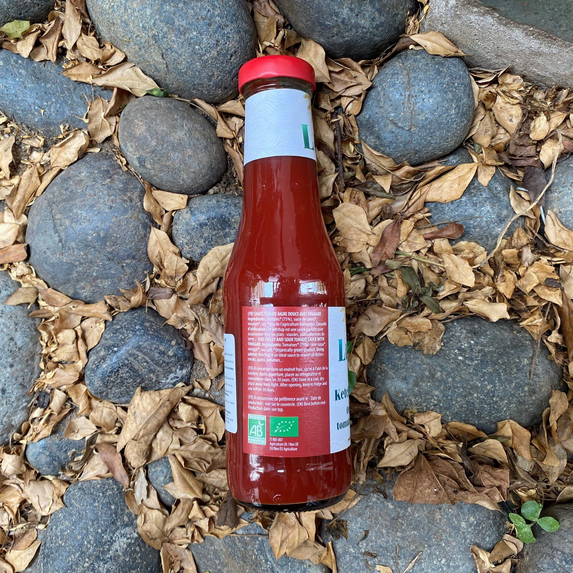 Sốt tương cà ketchup hữu cơ Luce 500g