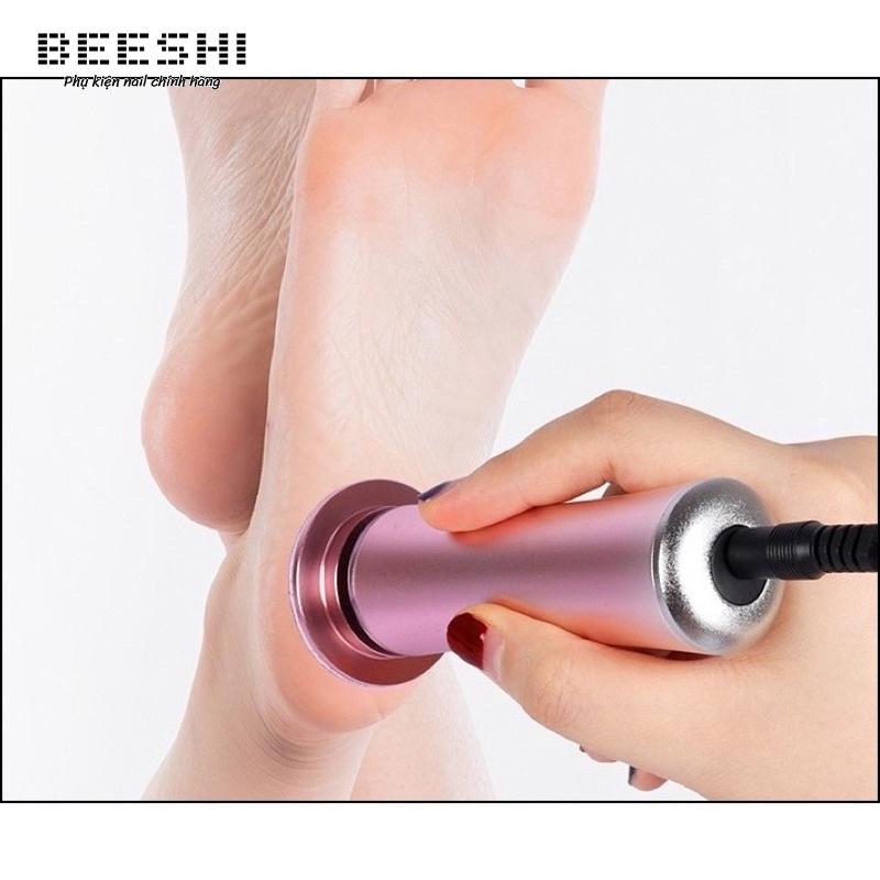 Máy chà gót chân cầm tay cực khoẻ tặng kèm miếng nhám- beeshi shop nail