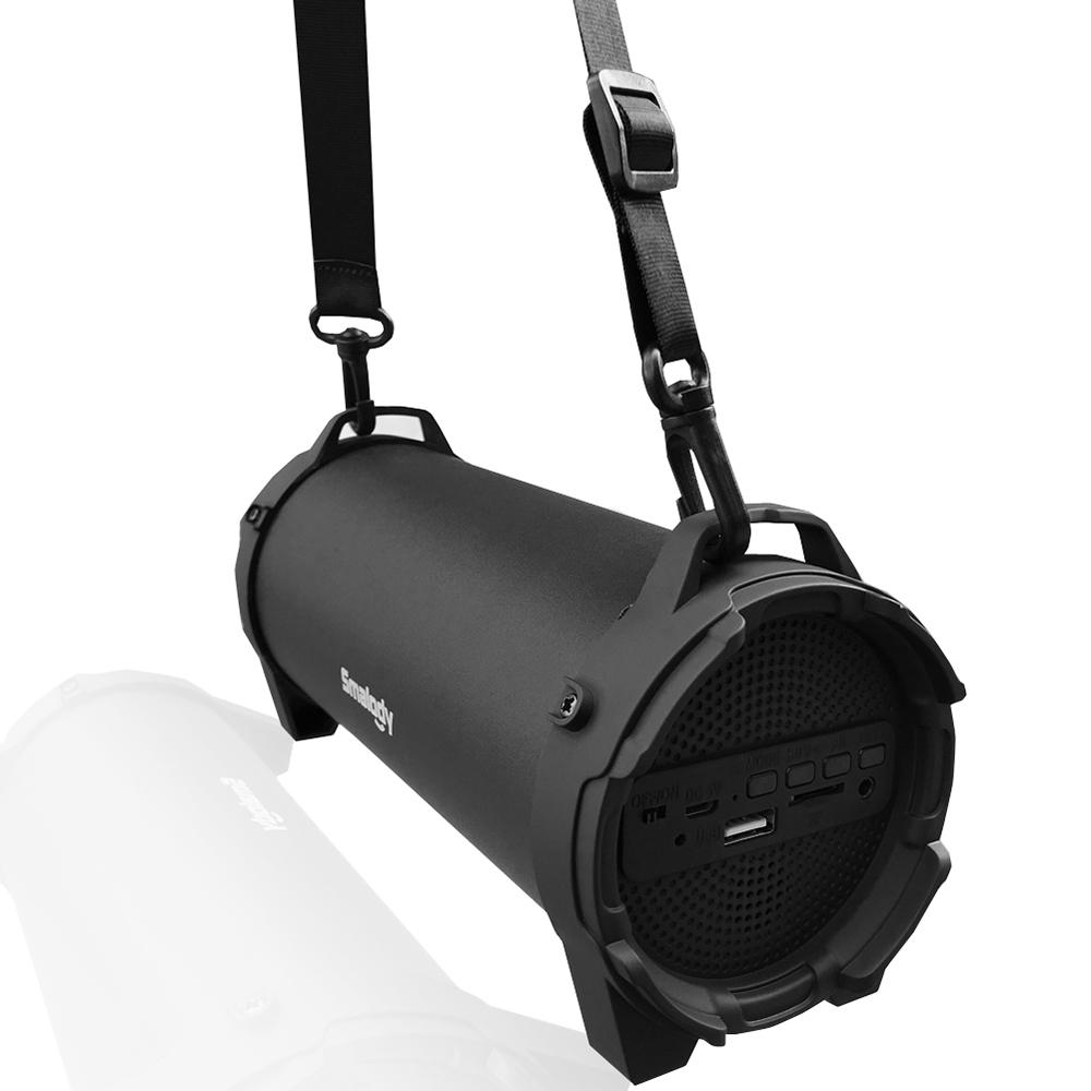 Loa Bluetooth không dây Smalody SL-10 Loa siêu trầm âm thanh nổi 10W Hỗ trợ FM Radio TF U Ổ AUX IN
