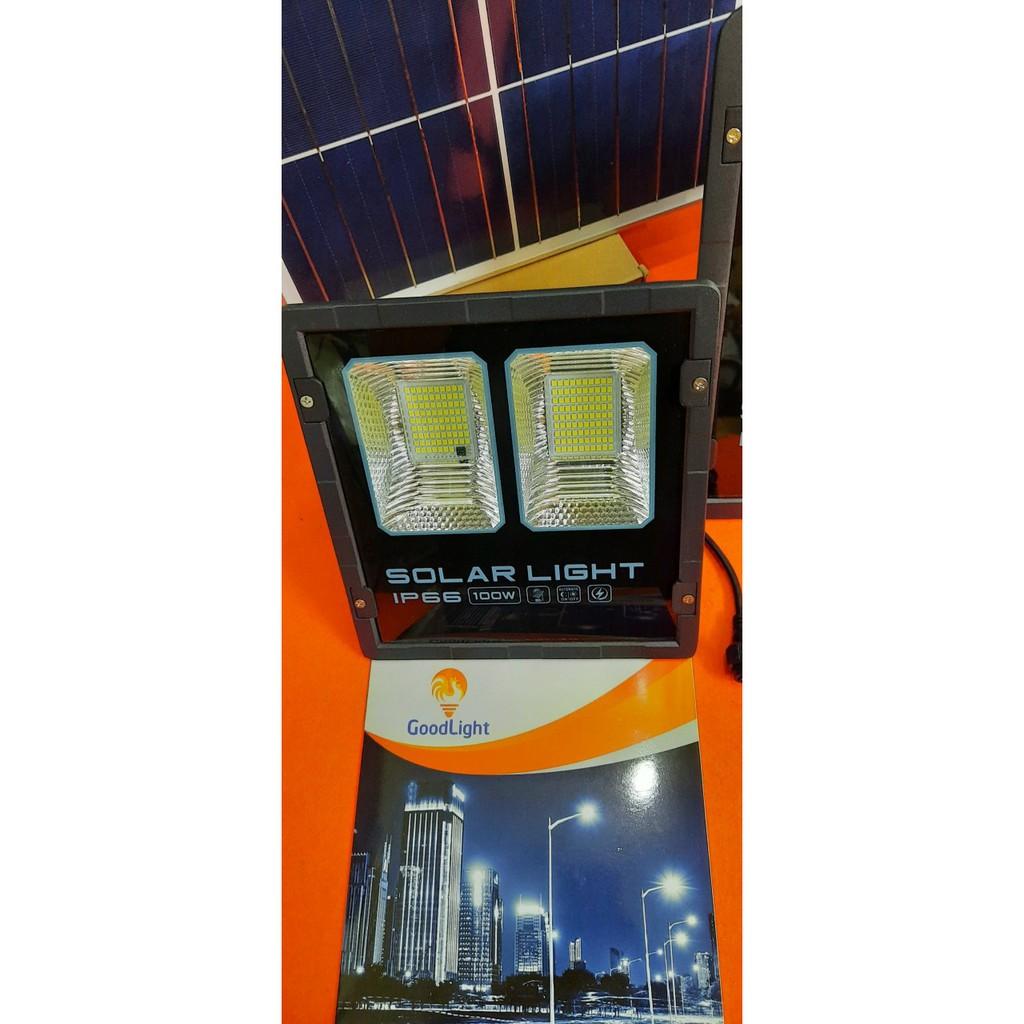 Đèn pha năng lượng mặt trời NP04 100W/200W/300W goodlight giá rẻ, chiếu sáng ngoài trời, chiếu sáng bảng hiệu...