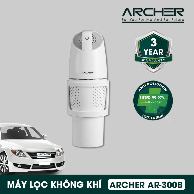 Máy Lọc Không Khí Ô Tô Archer AR-300B - Hàng Chính Hãng