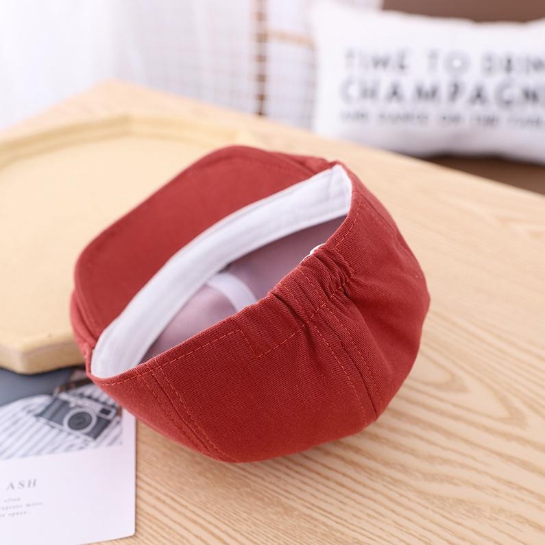 Mũ BERET phiên bản Hàn Quốc, 100% Cotton, thời trang, dễ thương cho bé cho bé từ 1-4 tuổi