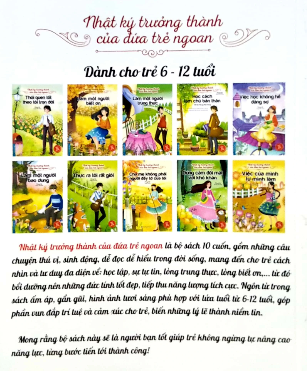 Sách Nhật Ký Trưởng Thành Cúa Đứa Trẻ Ngoan - Học Cách Làm Chủ Bản Thân(Tôi Là Chế Ngự Đại Vương) - Tái Bản