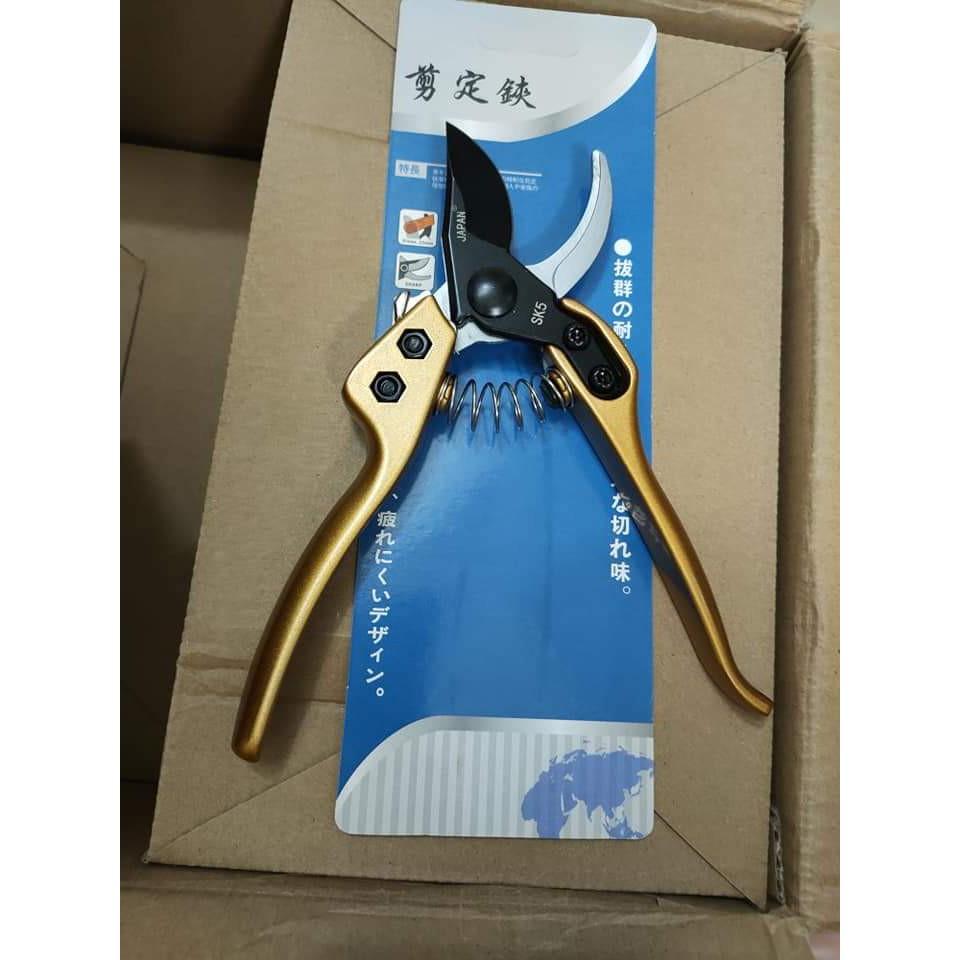 Kéo cắt cành Nhật Japan lưỡi thép SK-5 siêu bền