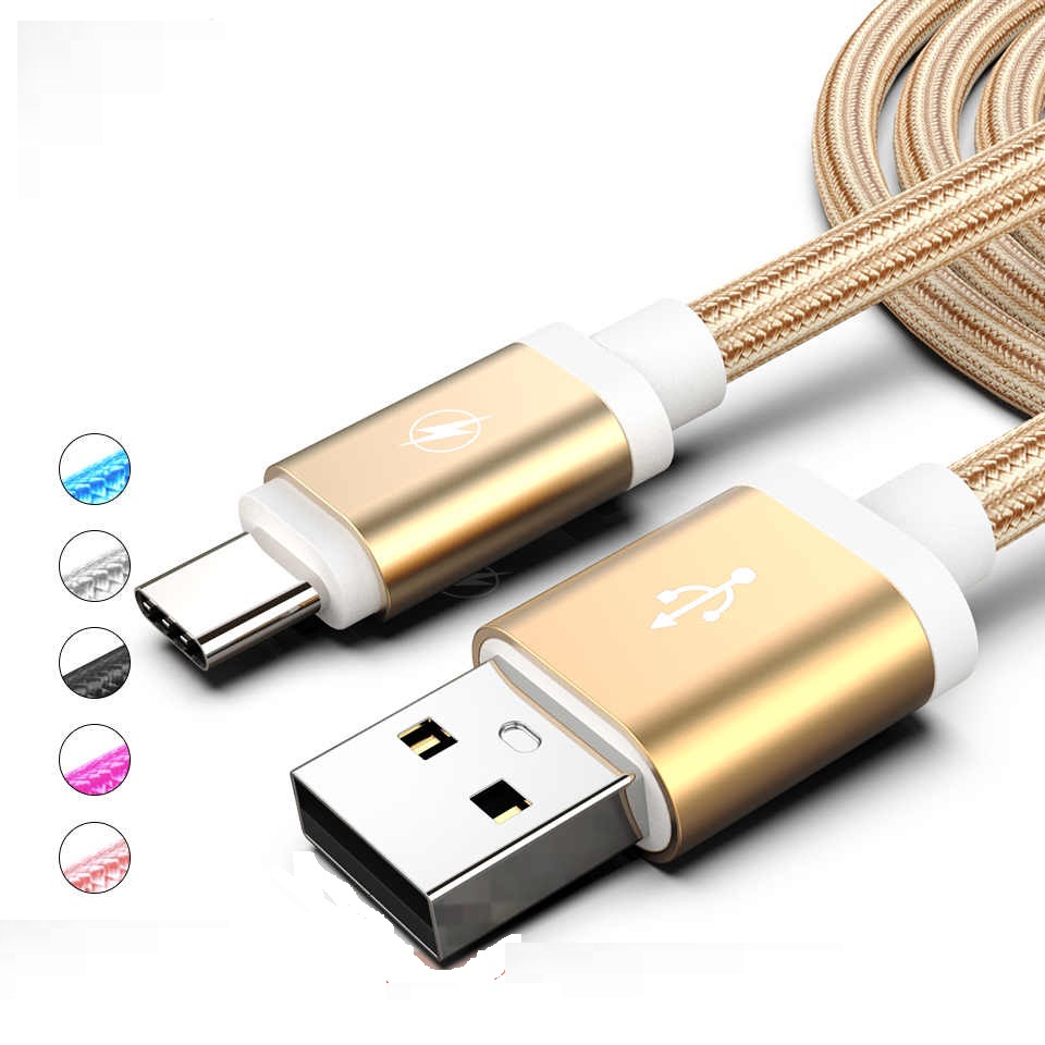 Dây Cáp Sạc Dài 3M Siêu Bền Cổng USB Type C (Màu Ngẫu Nhiên)