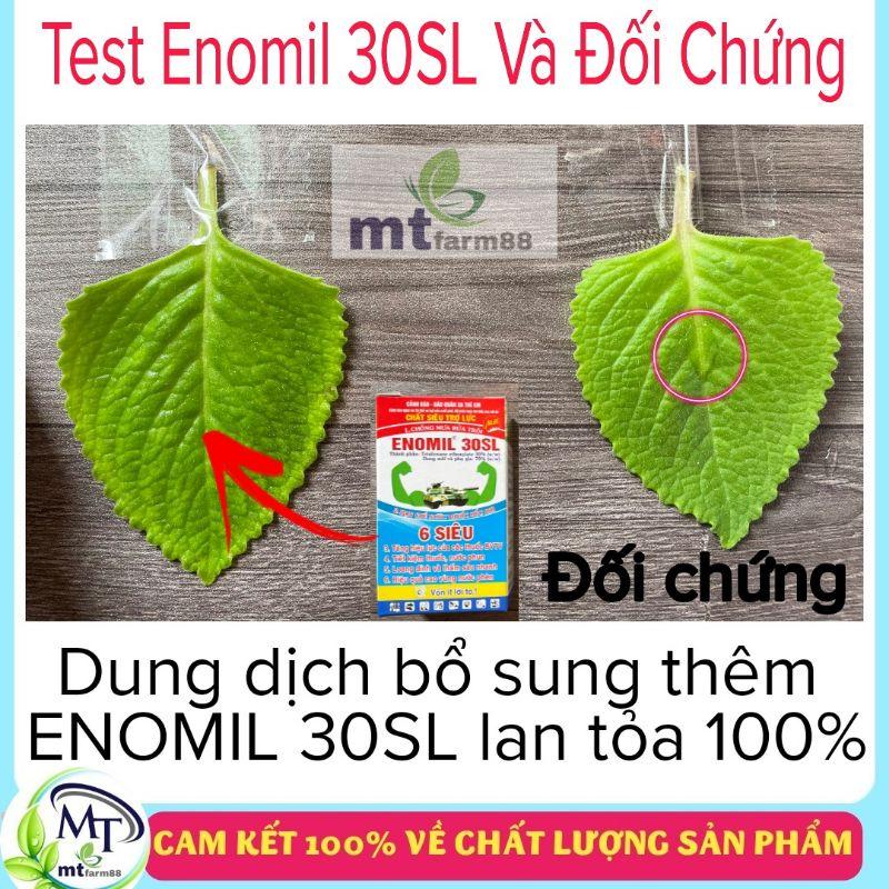 SIÊU TRỢ LỰC Enomil 6 SIÊU- TĂNG HIỆU LỰC THUỐC BVTV - SIÊU THẨM THẤU VÀ BÁM DÍNH CỰC MẠNH - CHỐNG RỬA TRÔI TRONG 30P