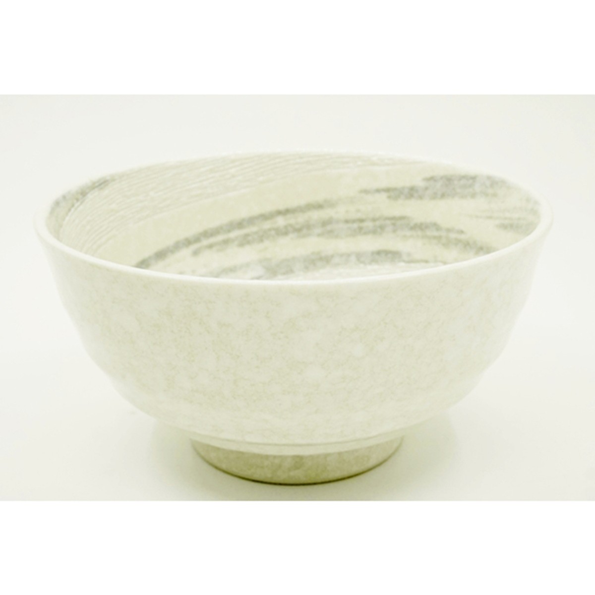 Bát tô sứ Ceramic Ramen màu trắng - Nội địa Nhật Bản