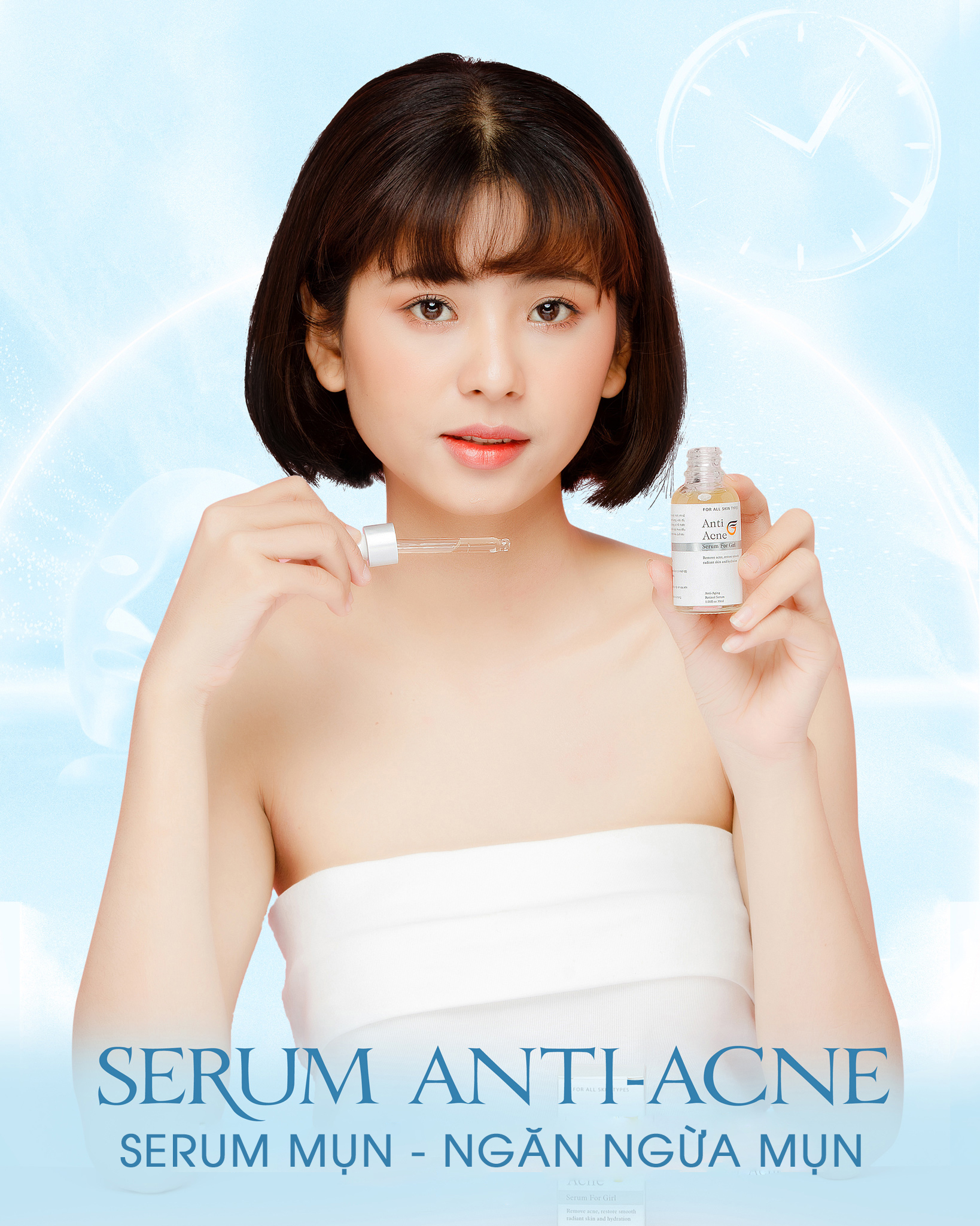 ANTI ACNE FOR GIRL Serum hỗ trợ điều trị mụn