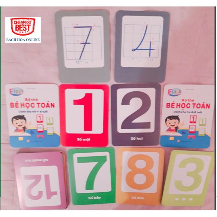 Bộ Flash Card: Bộ thẻ bé học toán