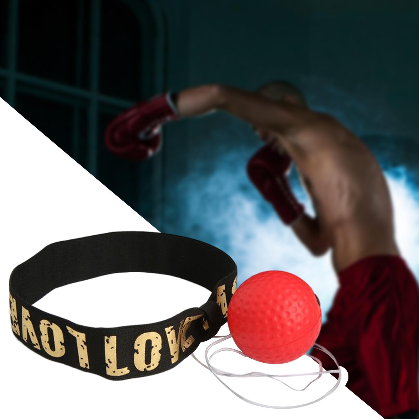 Boxing Ball Headband Mma Boxing Equipment React Balls for Home Gym