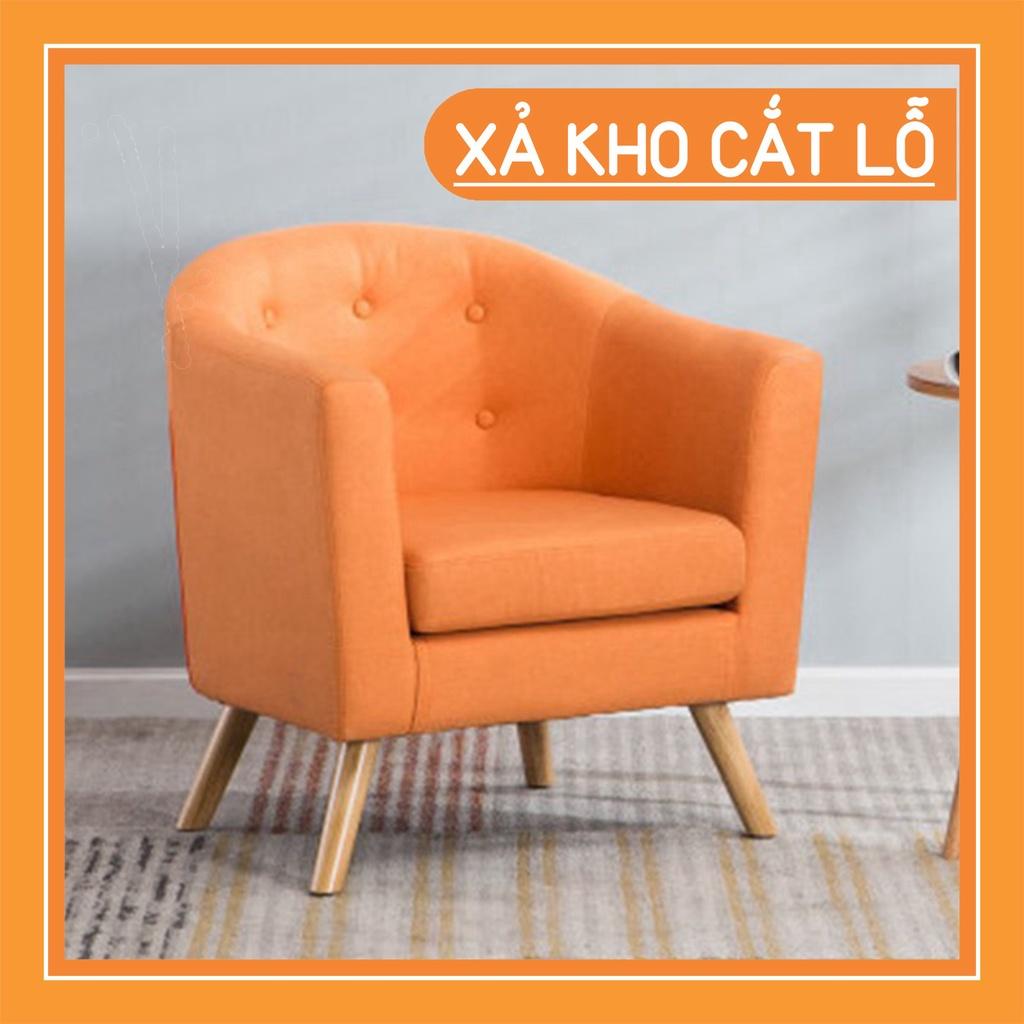 SIÊU ĐẸP Ghế Sofa đơn, Ghế Sofa gỗ đơn vaỉ nỉ cao cấp tại Nghệ Thuật Việt Siêu rẻ