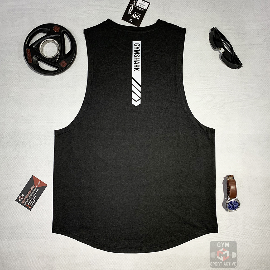 Áo tank top nam thể thao ba lỗ tập gym thoáng mát chất thun lạnh 4 chiều tank Gymshark