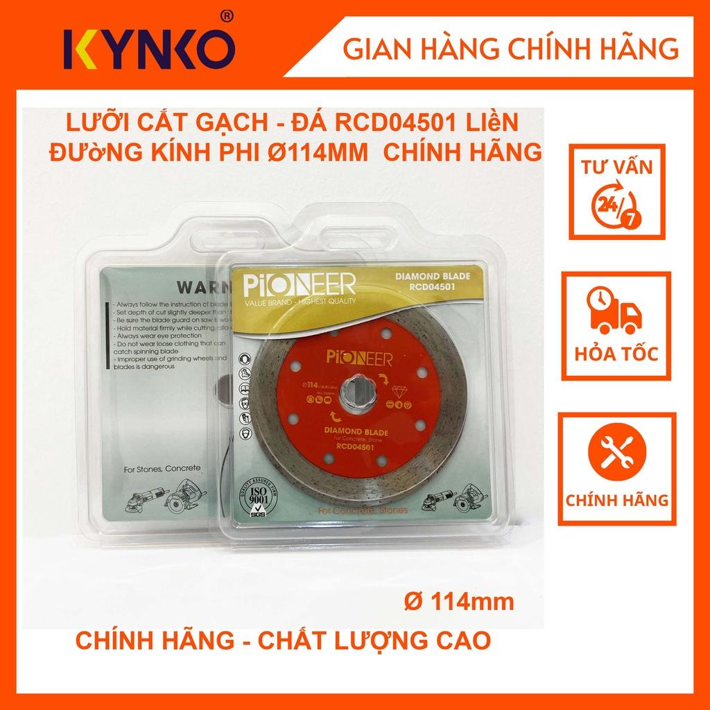 LƯỠI CẮT GẠCH - ĐÁ RCD04501 LIềN ĐƯờNG KÍNH PHI Ø114MM CHUYÊN CắT GạCH, ĐÁ CHấT LƯợNG CAO CHÍNH HÃNG