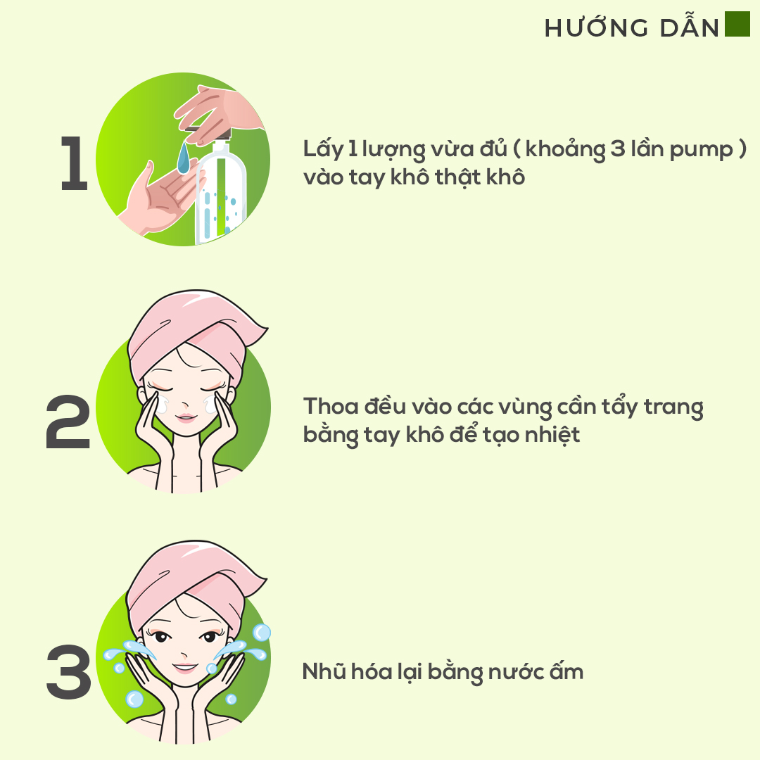 Dầu Tẩy Trang Trà Xanh YHL