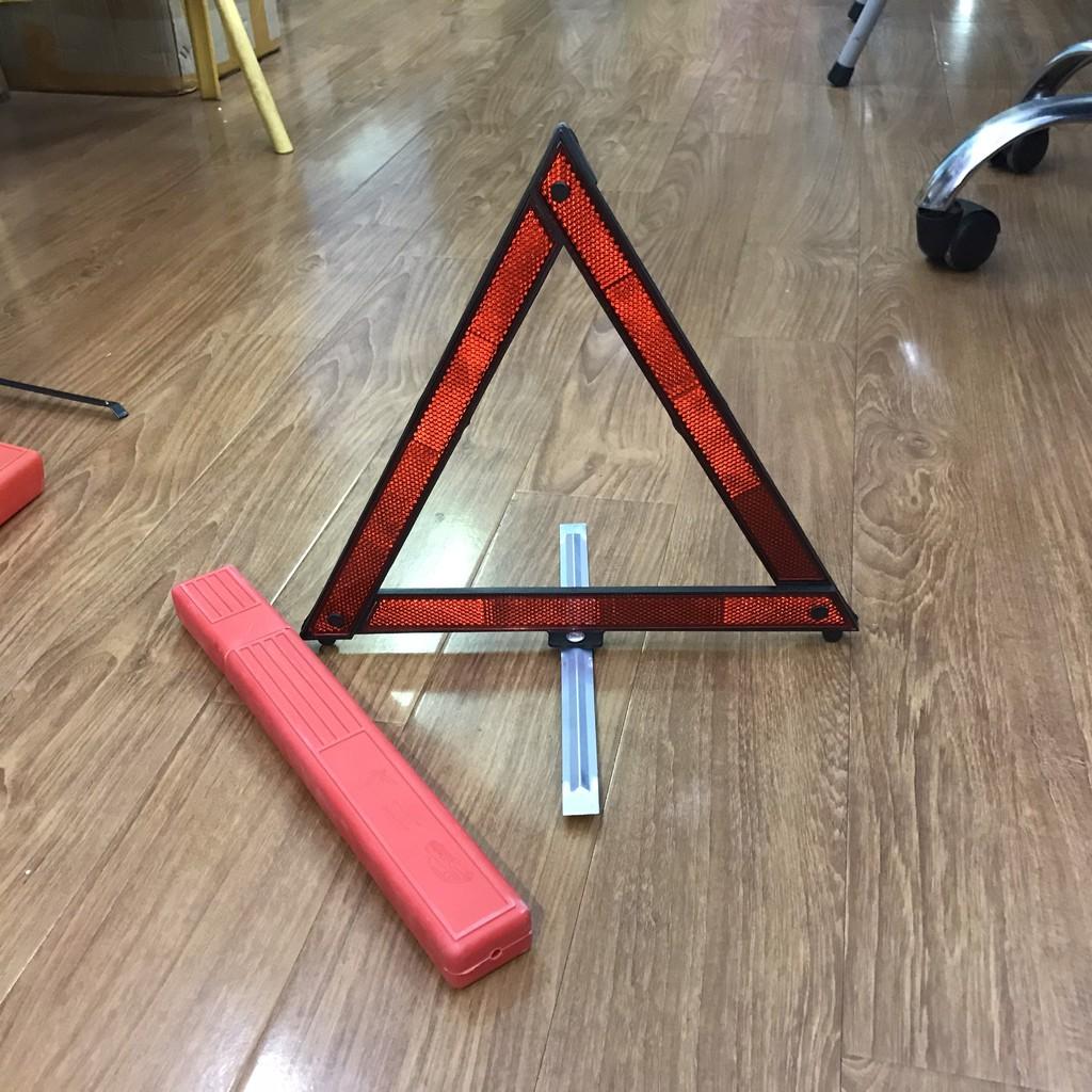 Biển tam giác phản quang ô tô cảnh báo đỗ xe an toàn có thể gấp gọn, mang theo tiện lợi