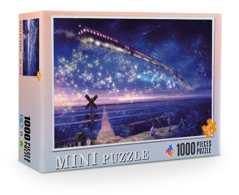 Tranh Ghép 1000 Mảnh Giấy Mini/Jigsaw Puzzle 1000 Pieces/Puzzle 1000 Mini/Bộ Xếp Hình Mini/Tranh Xếp Hình1000 Mảnh/Tranh Xếp Hình Cho Bé Từ 7 Tuổi/Tranh Anime/Tranh Xếp Hình Phong Cảnh