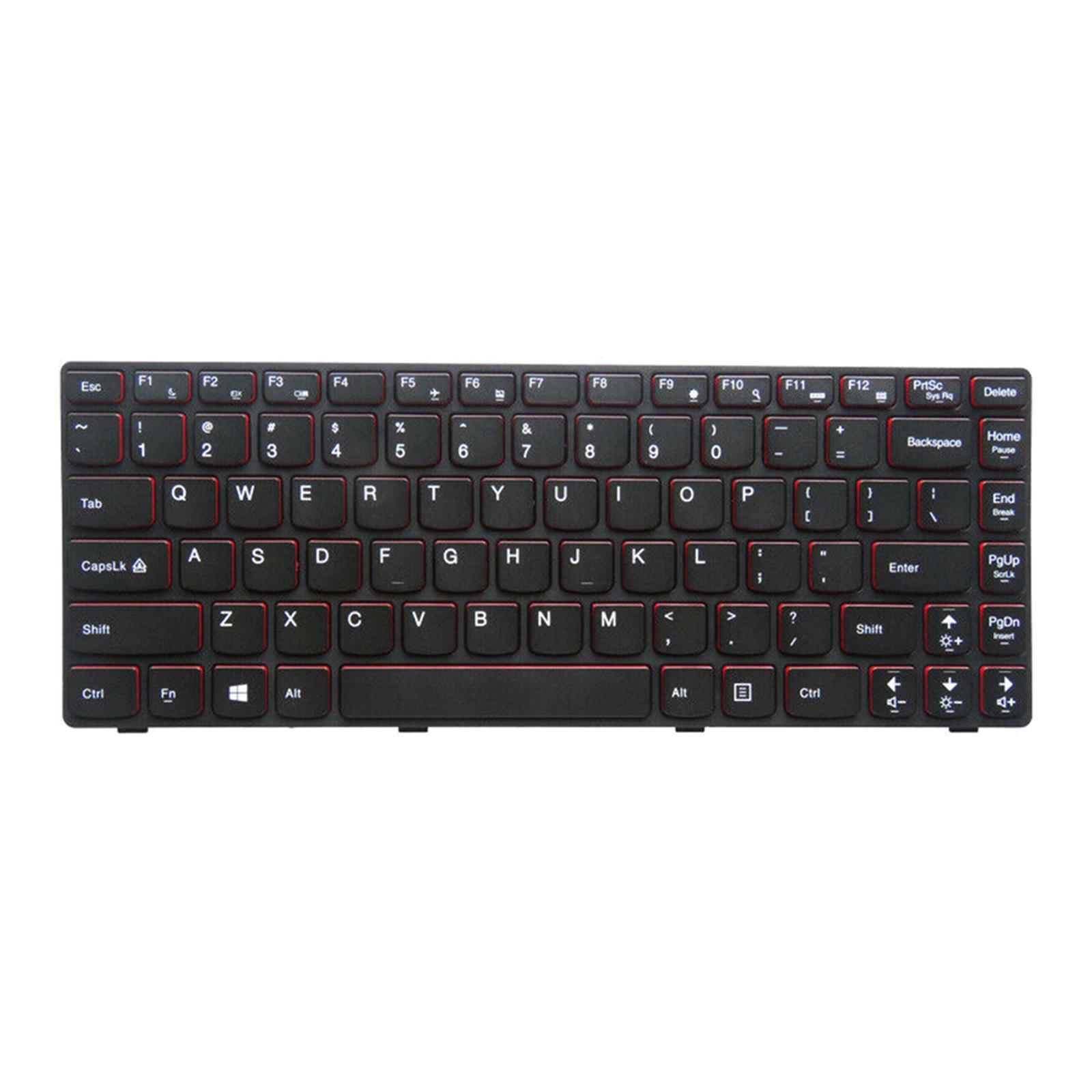 Laptop Replacement US English Keyboard for    Y410p Black