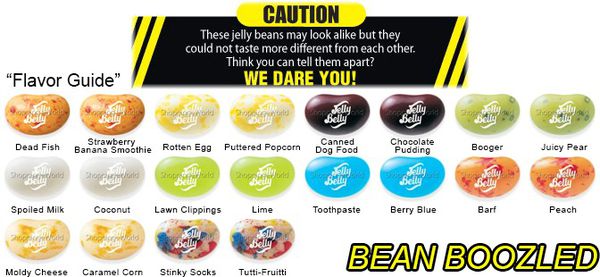 Káº¹o thá»i Bean Boozled vÃ²ng xoay 100gr