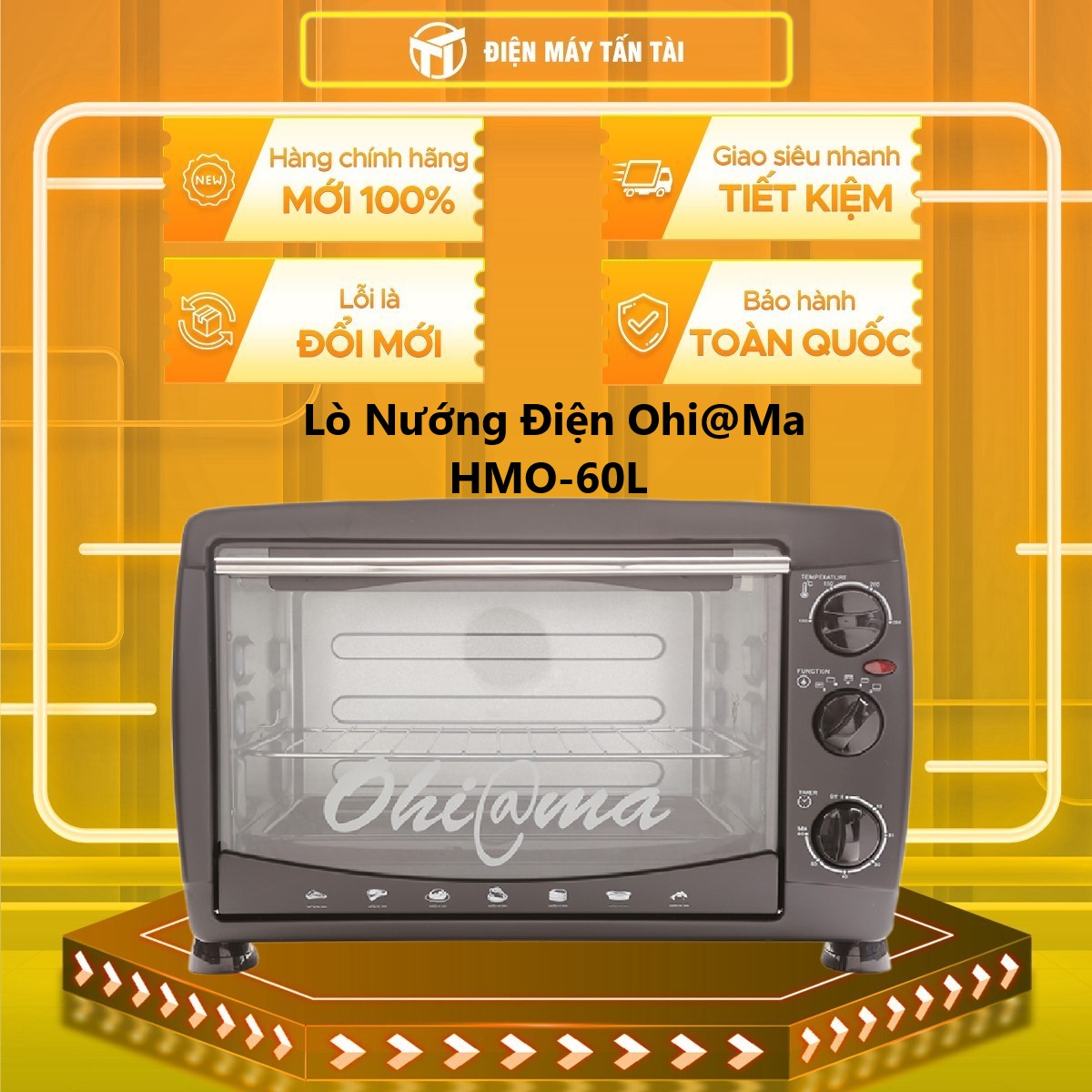 HMO-60L - LÒ NƯỚNG OHIAMA HMO-60L - Hàng chính hãng