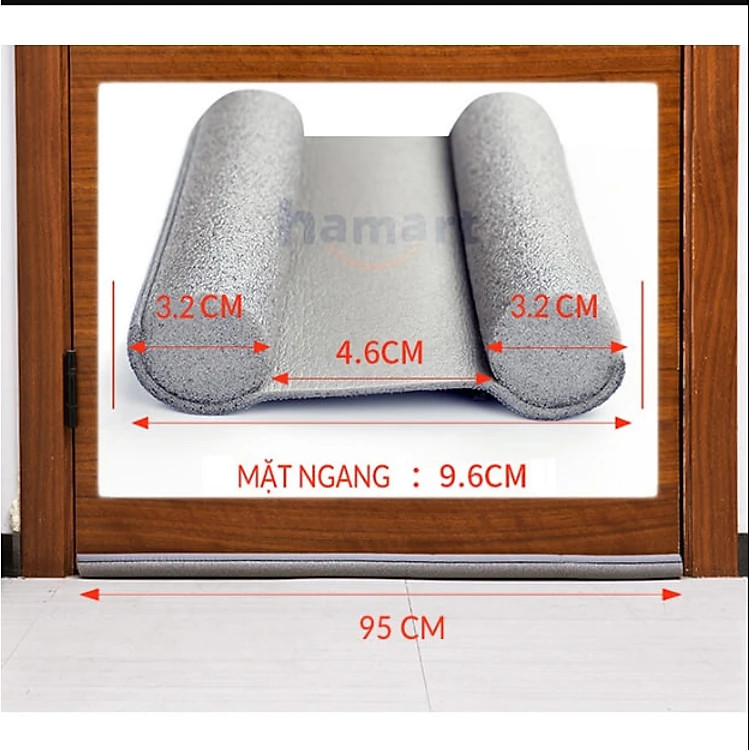 Thanh Xốp Chắn Khe Cửa Tiện Lợi Và Chống Côn Trùng Chắn Gió Điều Hòa PaKaSa