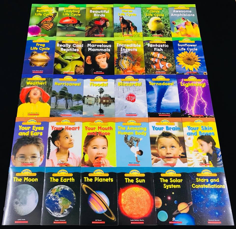 Science Vocabulary Readers – 30 Books + File Nghe | Bản Nhập Khẩu