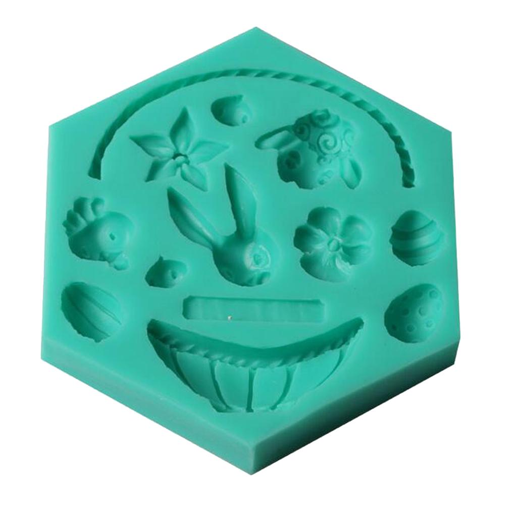 Rabbit DIY Silicone Cake Mold Cake Decor Fondant Chocolate Mould