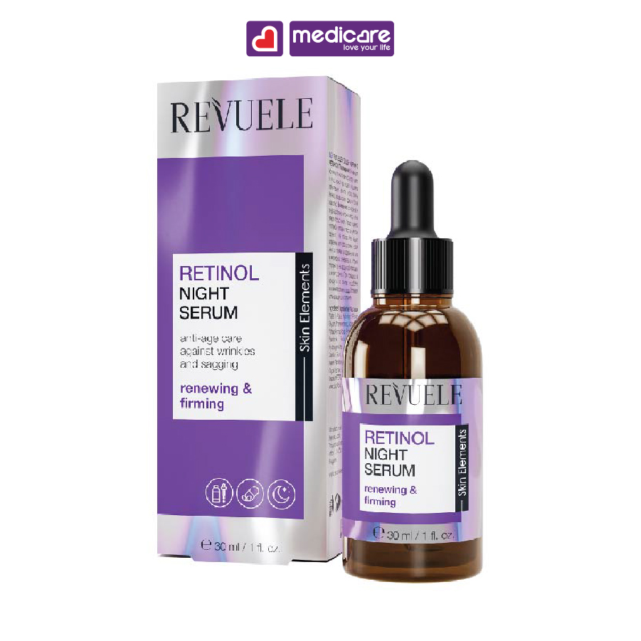 Serum dưỡng da ban đêm REVUELE retinol 30ml